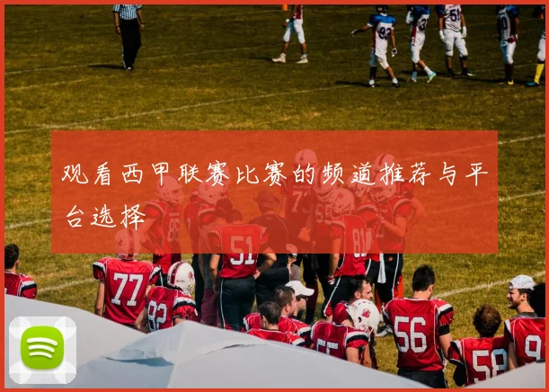 观看西甲联赛比赛的频道推荐与平台选择